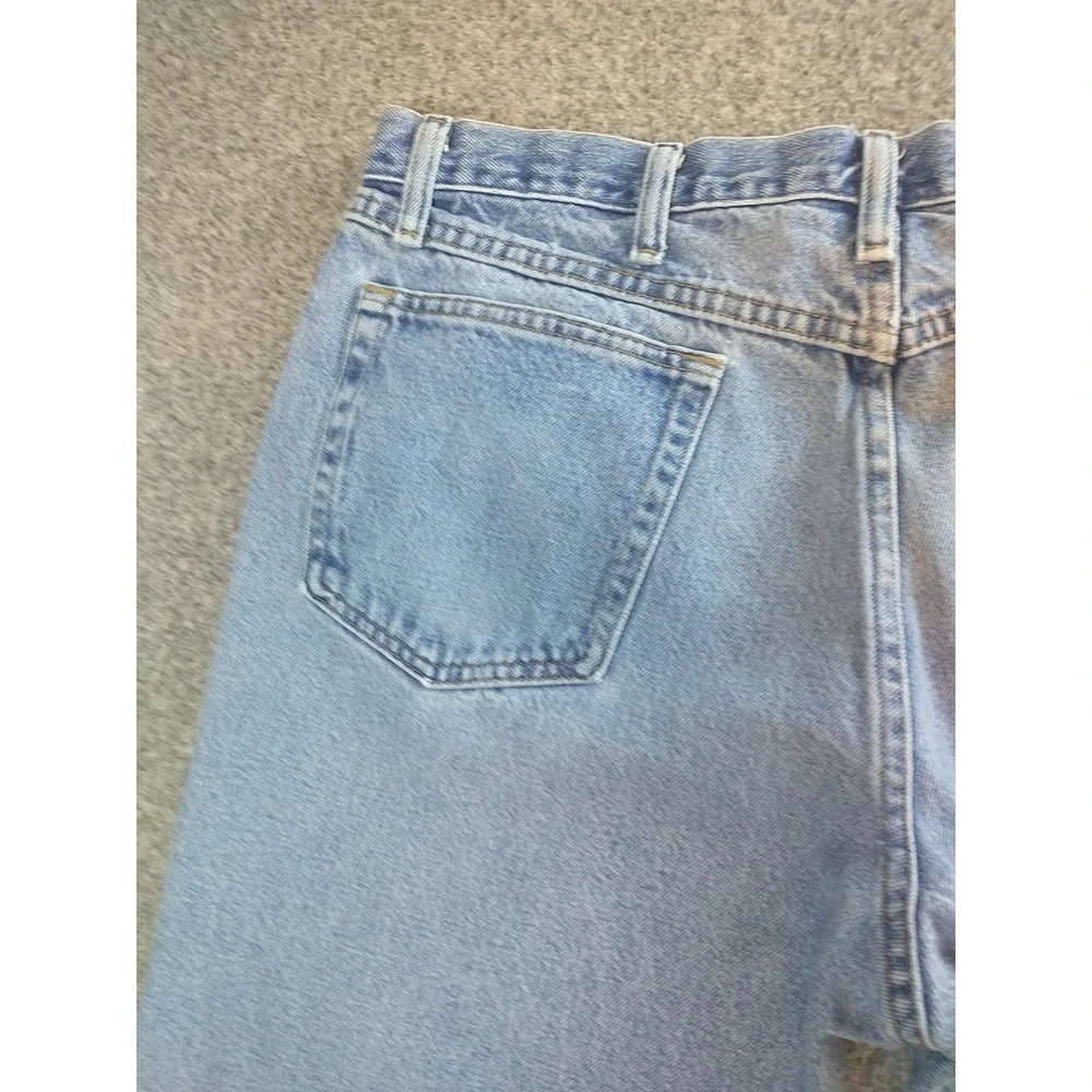 Wrangler Mens 9760WDR Light Wash Straight Leg Cotton Denim Jeans Blue 36x29